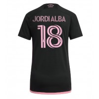 Camisa de time de futebol Inter Miami Jordi Alba #18 Replicas 2º Equipamento Feminina 2023-24 Manga Curta